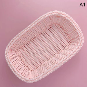 LEI ตะกร้าทรงหัวใจแบบตั้งโต๊ะสีหวานสำหรับใส่ของตกแต่งบ้านตะกร้าเก็บผลไม้แบบนอร์ดิก