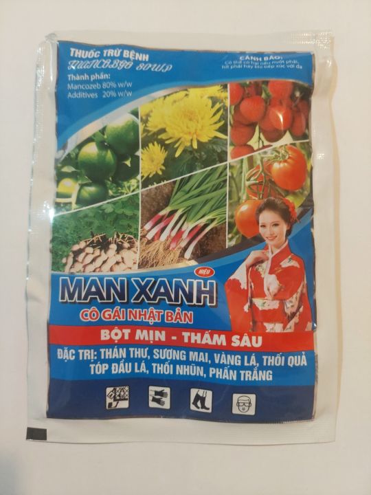 Thuốc Trừ Bệnh Man Xanh - Cô Gái Nhật - Sạch bệnh khỏe cây, đánh bay ...