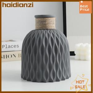 haidianzi 1PC Water Ripple Plastic Vase Wave Flower Pot Arrangement Modern Nordic Style Home Living Room Desktop Decoration Ornament
