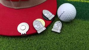 Ball Marker Golf Jenis Klip Topi MKT-WP11【BARANG SPOT】