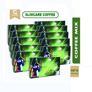 Anci Slimcare Coffee with Gluta & Collagen Instant Coffee Drinks Slimming Coffee 10+1 Boxes