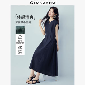 Giordano Women Women Dress - Slight Elasticity Free Shipping 05466306