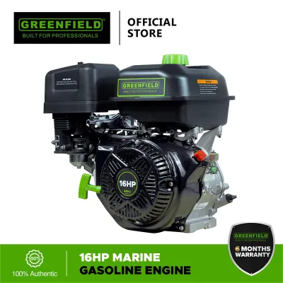 Greenfield Gasoline Marine Engine 16HP 3600RPM Rewind PVC Tank