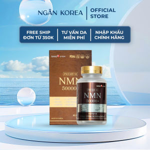 Thực phẩm bảo vệ sức khỏe NMN 50.000+ SANG A Chính Hãng hộp 120 viên