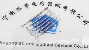 ชุดเครื่องมือเติมผงกระดูกฟัน ชุดซ่อมแซม เครื่องมือเติมฟัน ช่างทันตกรรม เครื่องมือฝังฟัน สแตนเลส