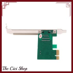[The Cici Shop] 1Set 10 100 1000Mbps Gigabit Ethernet PCI Express PCI-E Network Card RJ-45 LAN Adapter Converter Network Controller