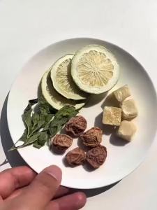 话梅油柑薄荷茶解腻正品独立20克四角包养生茶现货批发一件代发