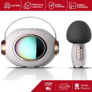 Mini Karaoke Wireless Audio Speaker Bluetooth Microphone Portable Home KTV Karaoke Machine