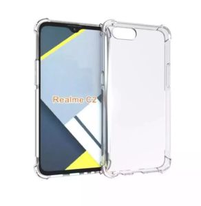 Anticrack Realme C1 C2 Silikon Case Softcase Bening Transparan Lentur Lembut Case Anti Crack bagus