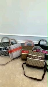 Guess Monique Tote Handle Bag Original Terbaru