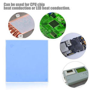 [Ready Stock]10*10CM Silicone Thermal Pad 1.6W/MK Thermal Conductivity Sheet For Computer CPU