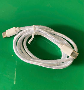 Dây sạc nhanh Type-C to Type-C 60W cáp bện dù 2 lớp 2 đầu Type-C dùng cho laptop và điện thoại