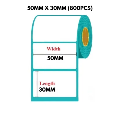 Thermal Label Sticker Thermal Paper Barcode Label Sticker Price Tag Product Label