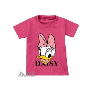 SUMMER88 Atasan Kaos Anak Perempuan Motif Size S-XXL Lengan Pendek Bahan Spandek Soft Adem