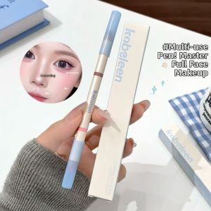 UNIITY Two-colored Double-headed Contour Pen Smudge-Proof Waterproof Eye Bag Pencil  Silky Texture Eyeliner Makeup