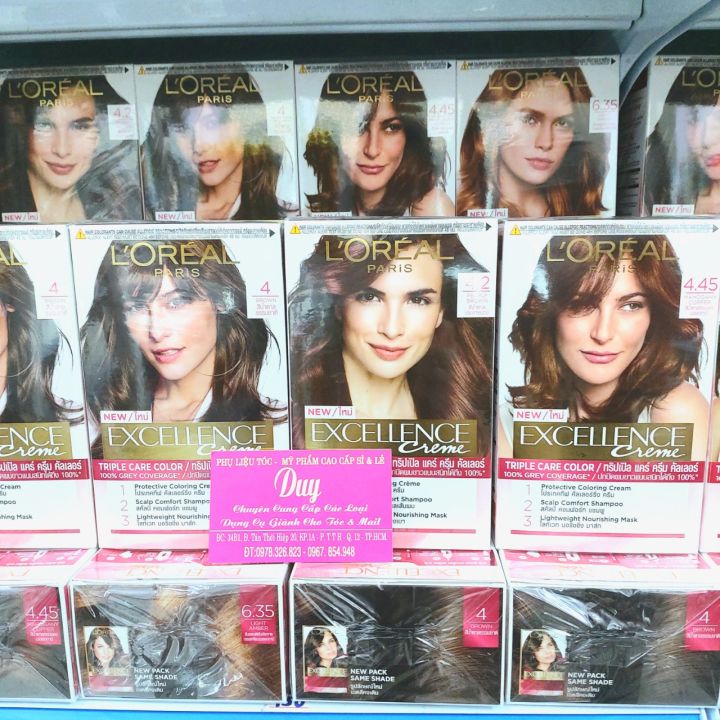 Thuốc Nhuộm Tóc Phủ Bạc Loreal - Sán Phẩm Chính Hãng | Lazada.vn