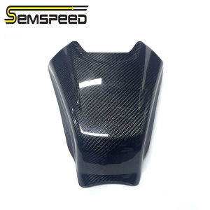 SEMSPEED Carbon Fiber Motorcycle Heighten Gas Fuel Tank Cap Cover Raised For CFMOTO 800NK 2023