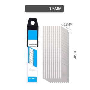 Dao rọc giấy cán inox KX có lưỡi thép cắt sắc bén cho công việc văn phòng có ốc tăng đưa vô cùng tiện dụng cán dao thép