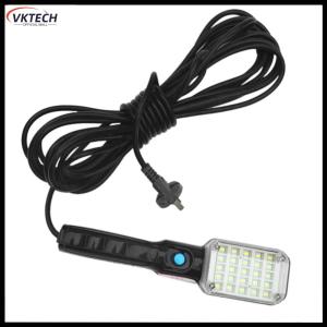 【Vktech】🔥🔥🔥AC 220V Flood Light with Magnetic Base 12.5W Inspection Construction Light Portable Car Inspection Lamp with Hook for Car Repair【1-3 days Delivery】