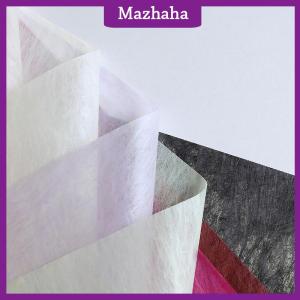 Mazhaha Flower Packaging Paper Translucent Milk Cotton Lining Paper For Florist Wrapping Bouquet Wedding Soft Colorful Decorative Paper