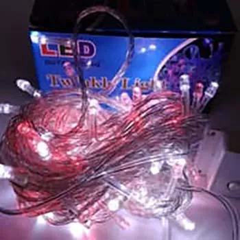 Lampu Hias LED Tumblr Merah Putih 17 Agustus Lampu Hias Natal LED Lampu Dekorasi LED Twingkle Light Led FREE SAMBUNGAN KABEL- 10 Meter