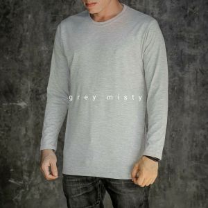 kaos polos panjang pria distro terbaru baju masa kini terlaris
