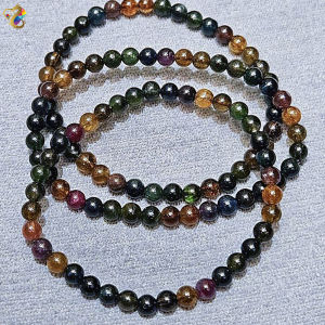 Graduation Grade Brazil Old Mine Black Beauty Tourmaline Bracelet