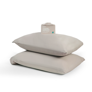 [NEW LAUNCH] KAPAS LIVING | Cooling Pillowcase x2 | Instant Cool-to-Touch | QMAX 0.4 | Fits Standard & King Size