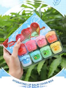 New 4/6/8pcs Moisturizing Lip Balm Sets LipstickMakeup Natural Plant Base Moisturizer Lip BalmAnti Cracking Lips Skin Care Moisture Hydrate