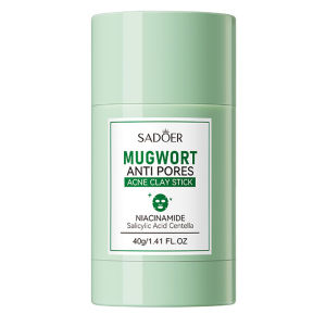 【Deep Cleaning】Mugwort Mask Cleansing Shrink Pores Remove Acne Oil Control Remove Blackheads Mask Exfoliate Remove Relieves Redness Mask Clay Stick Deep Cleansing Mask