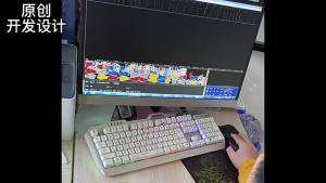 ชุดนอนฤดูใบไม้ร่วงและฤดูหนาวหนาอบอุ่น กางเกงนอนผ้าขนแกะคอรัล แฟชั่นใหม่ แขนยาวสบายๆ