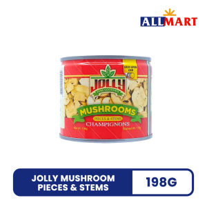 Jolly Mushroom Pieces & Stems 198g - AllMart Online Grocery