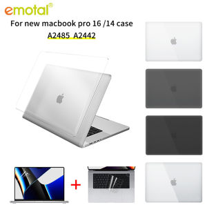 Transparent Laptop Case for Macbook Air 15 M3/Air 13 A2337 Pro 14/16 Inch New Touch Bar 2021-2024 Macbook Laptop Cover for A2338 A2179 A2289 A2251 A1466