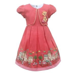 Dress Anak Perempuan Bahan Katun Usia 1-12 Tahun 4222