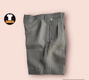 กางเกงนักเรียน สีน้ำตาล ผ้ามันเงา ผ้ามัน ทนทาน ไม่ซีดง่าย ใส่สบาย ยับยาก พร้อมส่งด่วน