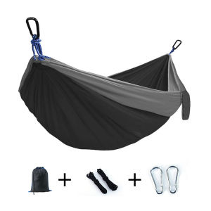 DIODIY Highly Durable Hammock Duyan with Storage Bag for Outdoor Camping hammock Original Hiking Double Outdoor Portable Equipment Military Duyan for adult makapal Swing Indoor hammock outdoor heavy duty