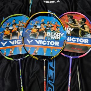 raket VICTOR THRUSTER F 27-30 LBS Raket Badminton Dewasa Paket Komplit Raket Dan Aksesoris Raket Berbahan Carbon 75 Gram - Lazada
