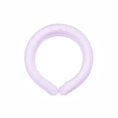 VIVIDI Reusable Neck Cooler Tube Ice Pack Cooling Neck Wraps Gel Liquid Neck Cooling Ring Fitness