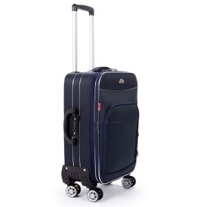 Vali kéo BiTi - 4 bánh quay 360 độ cần kéo cao cấp 3 tầng 20 inch và 22 inch- Xanh Nauy