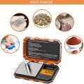 Digital Gram Scale,200g/0.01g Pocket ElectronicSmart Scale for Powder,Coins,Jewelry,Herbs,Food,6 Units,LCD Display,Tare,Auto Off,with 50g Calibration Weight. 