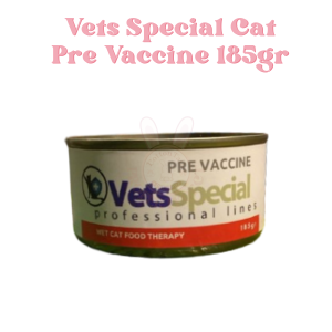 NUTRICELL VETS SPECIAL PRE VACCINE 185gr - Makanan hewan Wet Cat Food Therapy 185gr