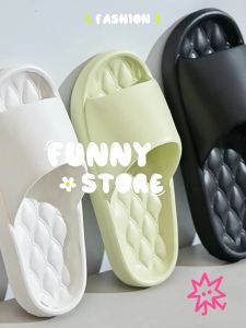 [Free Shipping] Bathroom Non-Slip Quick-Dry Breathable EVA Sandals For Men New Summer Home Hospitality Hotel Bathing Sandals For Women
