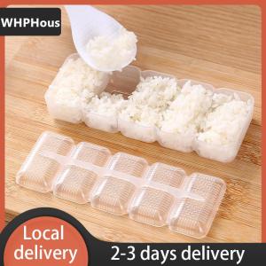 WHPHous 5Pcs set Sushi Nigiri Maker Rice Ball Molds Nonstick Press Maker DIY Bento Tool