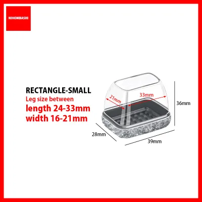 4pcs/8pcs/16pcs Transparent Table Chair Leg Floor Protectors TPE Furniture Protector Cover Protecting Hard Floors from Scratches Noise Reduction Moving