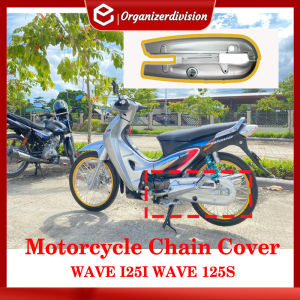 Tai HONDA WAVE 125 Chain Cover Motorcycle accessories curved beam car chain box cover chain protection cover R/S/I underbone motorcycle chainring