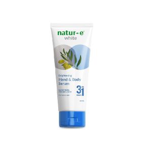 NATUR-E White / Advanced Anti-Aging Hand and Body Serum 180ml - Lotion Tubuh