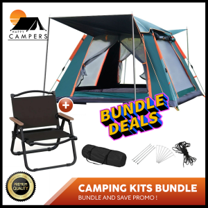 Happy Campers  Bundle   Perfect Camping Tent and Camping Chair