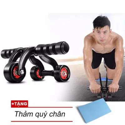 [HCM]Con Lăn Tập Bụng 3 Bánh