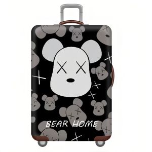 EKK Luggage Cover Elastic Luggage Protector Cover Thicken Suitcase Dust Proof Cover Cartoon