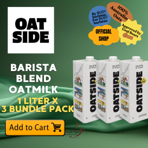 OATSIDE  Barista Blend Oat Milk in 3L and 6L Pack Non-Dairy Milk For Coffee